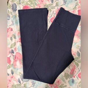Navy Blue Flare Leggings